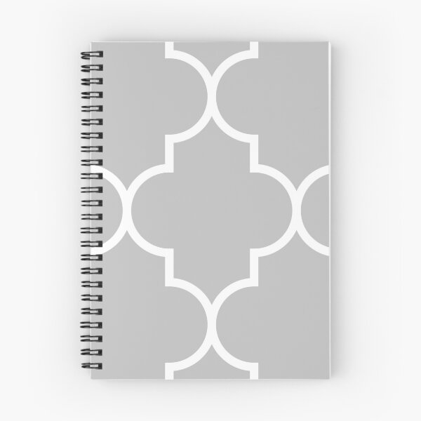 Item preview, Quatrefoil Large Silver Gray designed and sold by rewstudio.