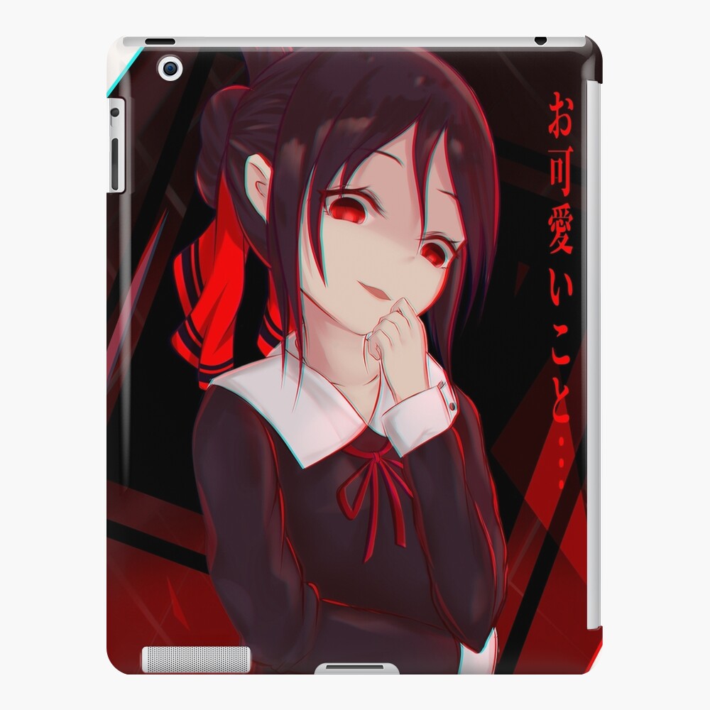 How Cute Kaguya Sama Love Is War Ipad Case Skin By Ozairkid Redbubble