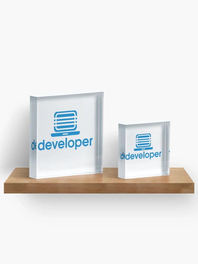 Thumbnail 3 of 5, Acrylic Block, Developer designed and sold by KeepOnCoding.