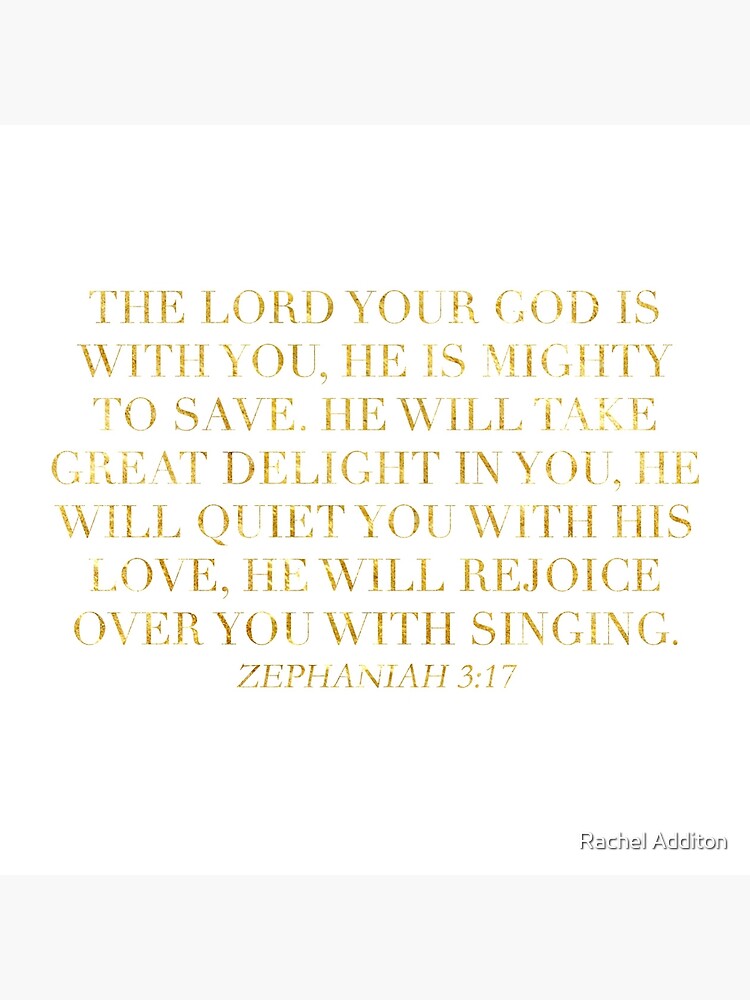 Zephaniah 3:17 by racheladditon