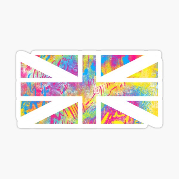 Aperçu de l'œuvre Pansexual Pride UK Flag Style Streetwear créée et vendue par phoxydesign.