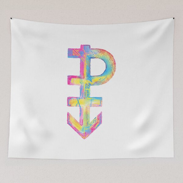 Item preview, Pansexual Streetwear Graffiti Hand Drawn Symbol designed and sold by phoxydesign.