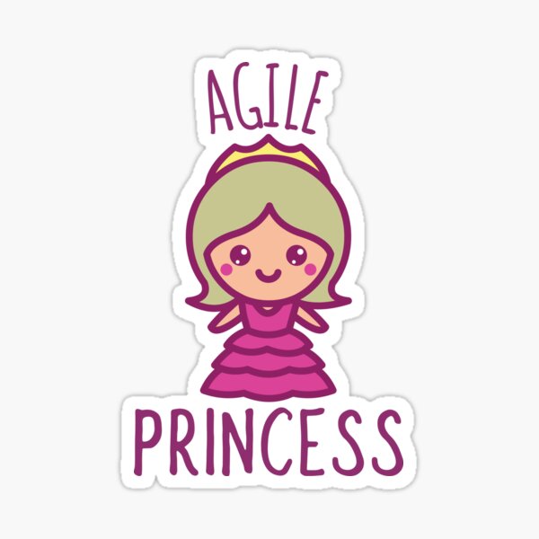 Artikel-Vorschau von Agile Prinzessin, designt und verkauft von EpicItems.