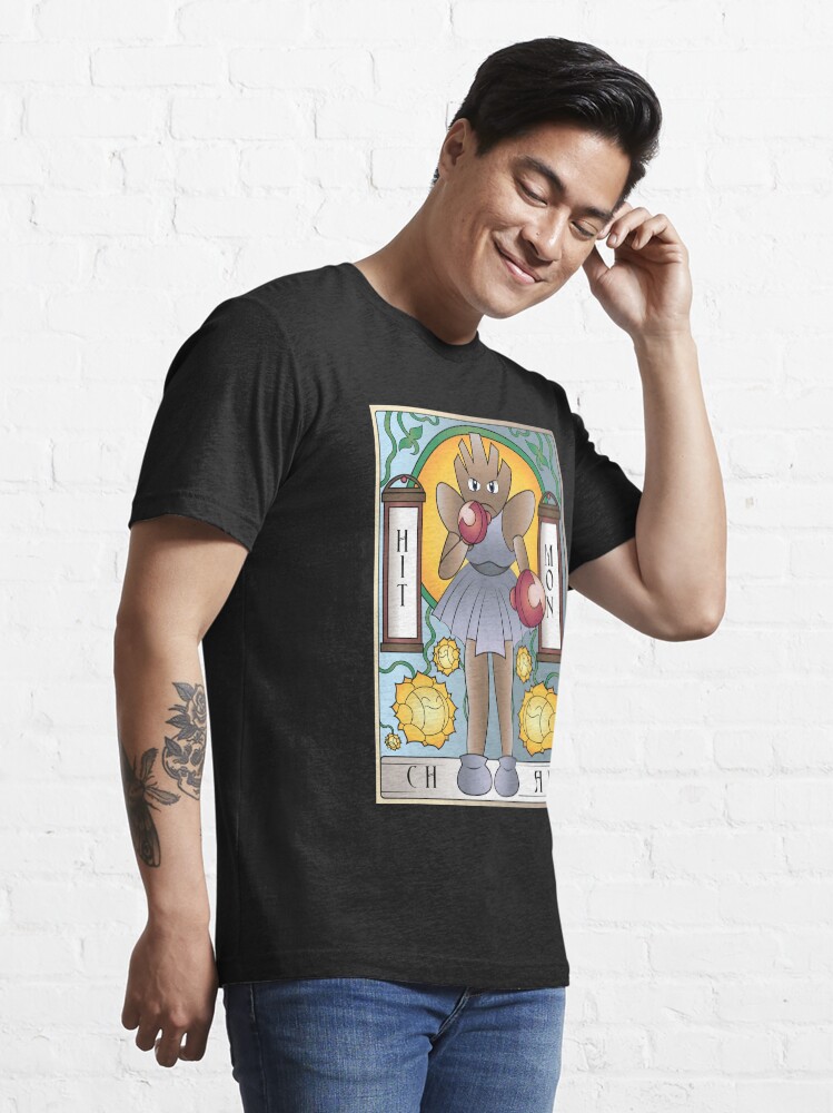 Alternate view of Hitmonchan Art Nouveau Essential T-Shirt
