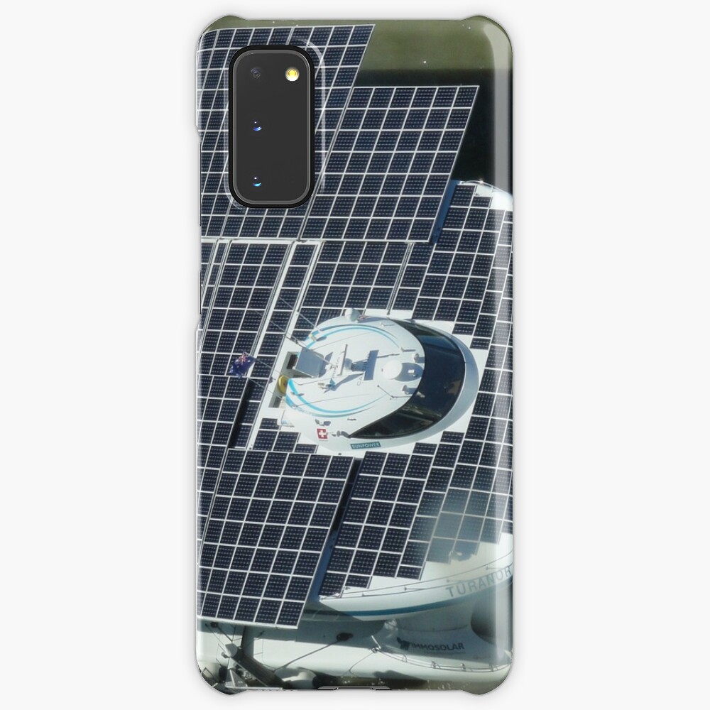 Solar Powered Boat Seen From Above Case Skin For Samsung Galaxy By Sthogan Redbubble