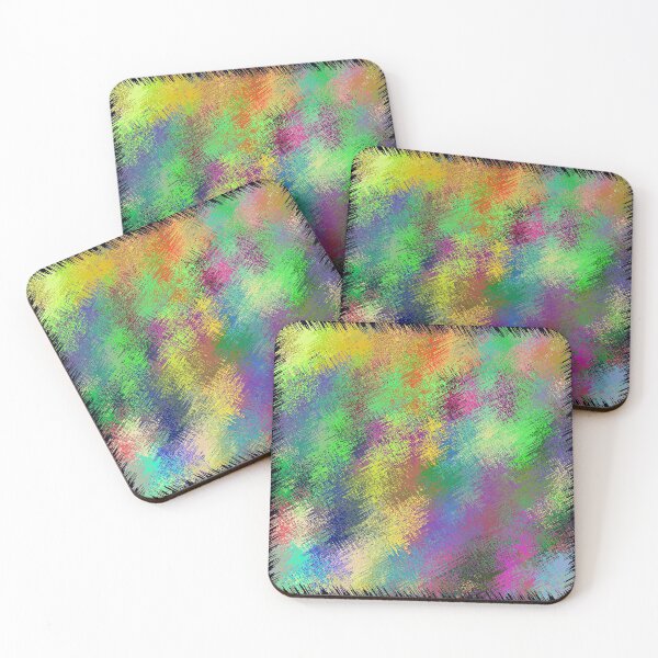 Item preview, Rainbow Textile Fabric Texture Square designed and sold by Dator.
