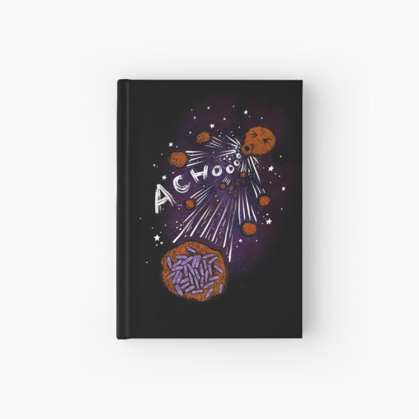 Asteroid day - the big sneeze Hardcover Journal