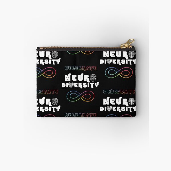 Item preview, Celebrate Neurodiversity Rainbow Infinity Autism Awareness print designed and sold by doodabobs.