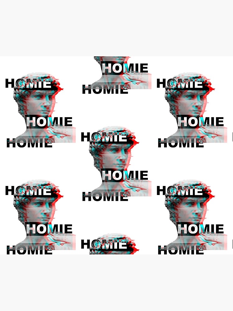 "Homie " Throw Blanket by mitchman5 Redbubble