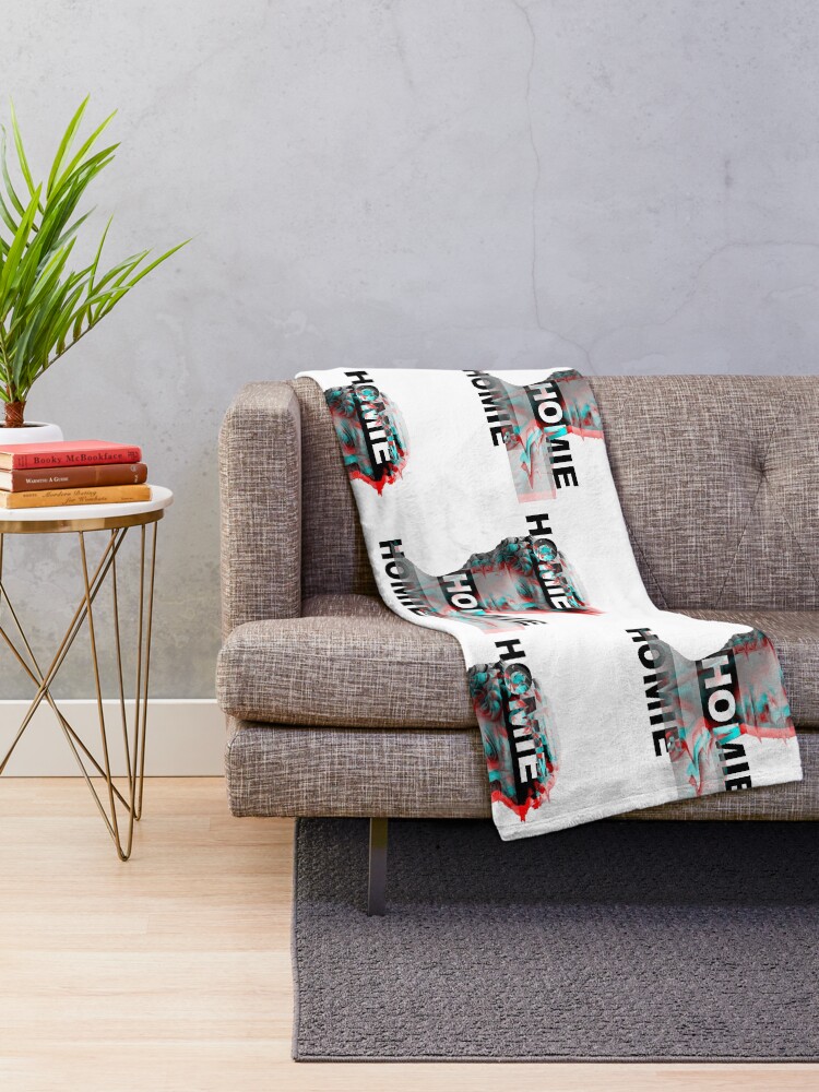 "Homie " Throw Blanket for Sale by mitchman5 Redbubble