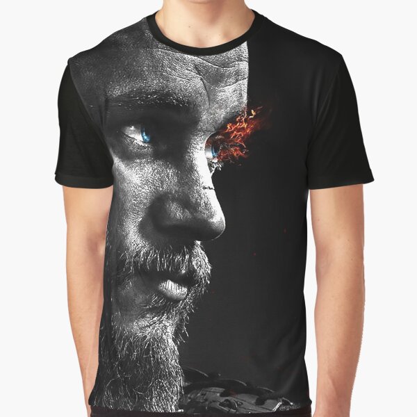 Ragnar Lothbrok Vikings Graphic T-Shirt