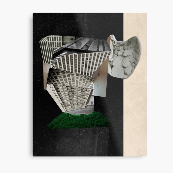 The Tower: Babel in Space Metal Print