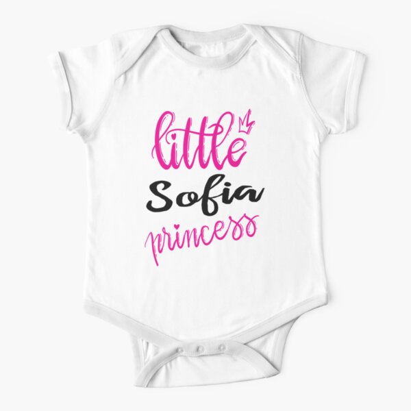 La Pequeña Princesa Sofia Body de manga corta para bebé