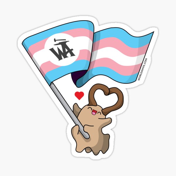 Trans Pride Udan Sticker