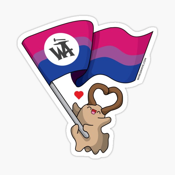 Bi Pride Udan Sticker