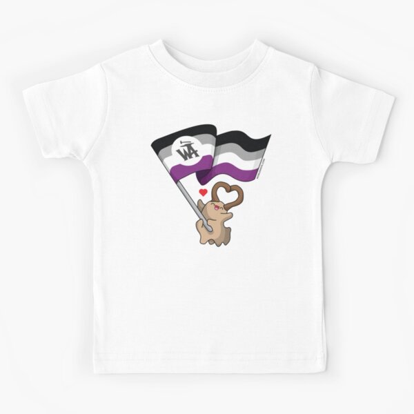Asexual Pride Udan Kids T-Shirt