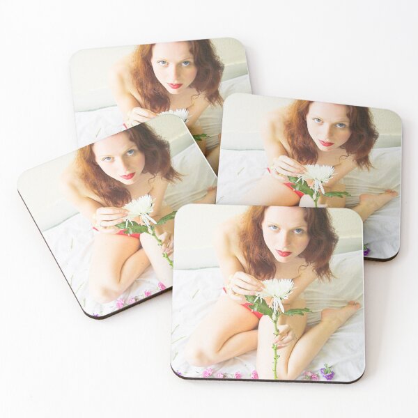 Item preview, woman hold flowers designed and sold by Silent  Song.