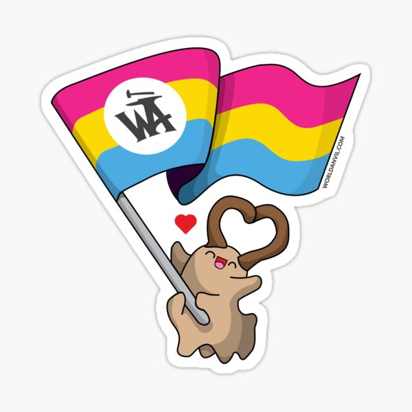 Pansexual Pride Udan Sticker
