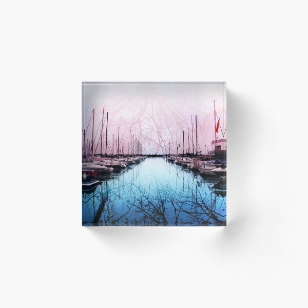 Bring In The Boats Acrylic Block