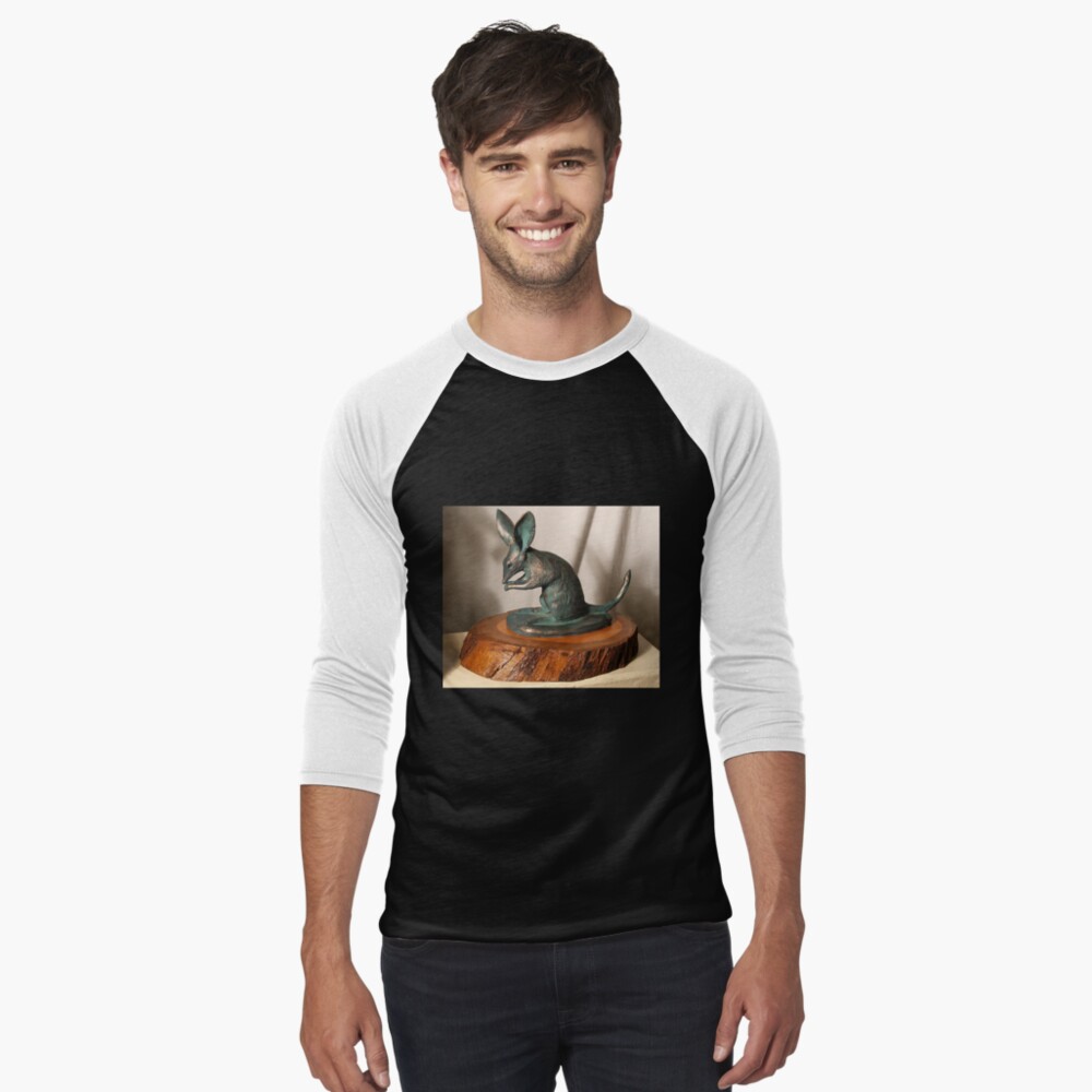 Item preview, Baseball ¾ Sleeve T-Shirt designed and sold by AvrilThomasart.