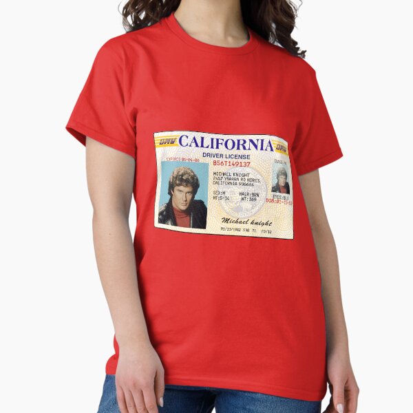 Item preview, Michael Knight Driver License - Knight Rider designed and sold by Diaz-Shop.
