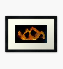 Lava Cave Framed Print