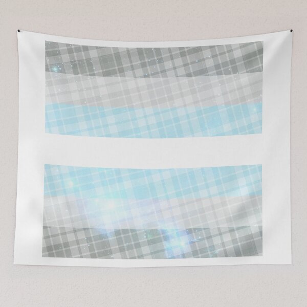 Item preview, Plaid space themed demiboy flag  designed and sold by Jemjae1112.