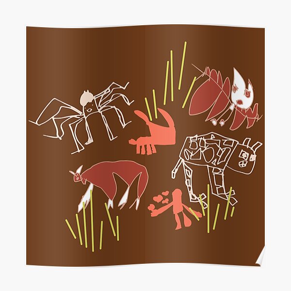 Theo S - Heat Lines - Single Motif Colourway 2 Poster