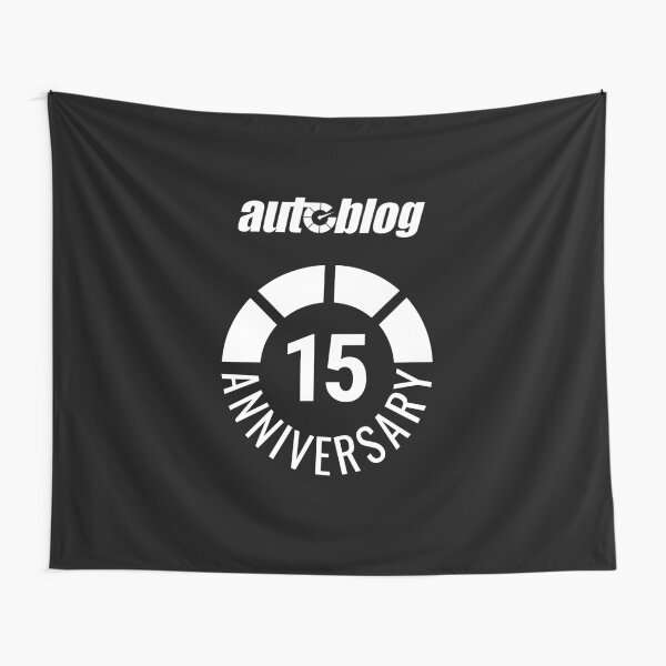 Autoblog 15 Year Anniversary - White Tapestry