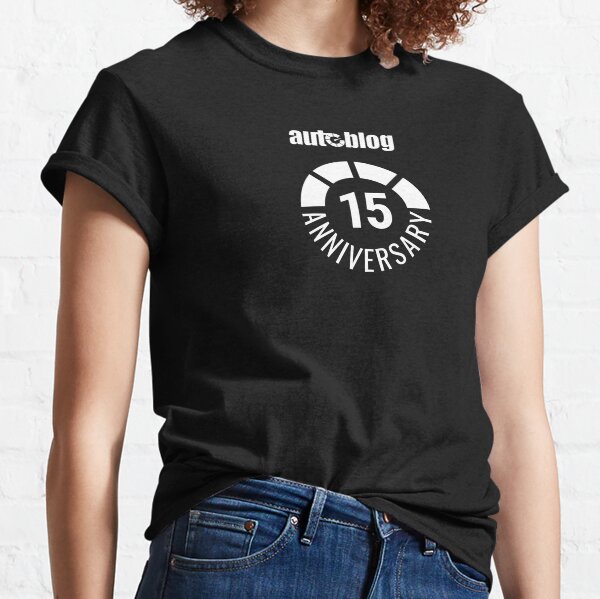 Autoblog 15 Year Anniversary - White Classic T-Shirt