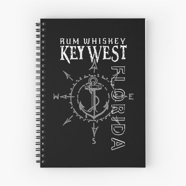 Item preview, Key West Florida Sailing T-shirt Rum Whiskey, Florida Keys designed and sold by ArtByBollwitt.