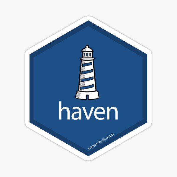 R rstudio haven hex Sticker