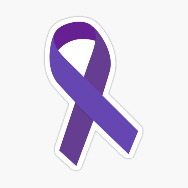 Item preview, Purple Awareness Ribbon designed and sold by eulonix.