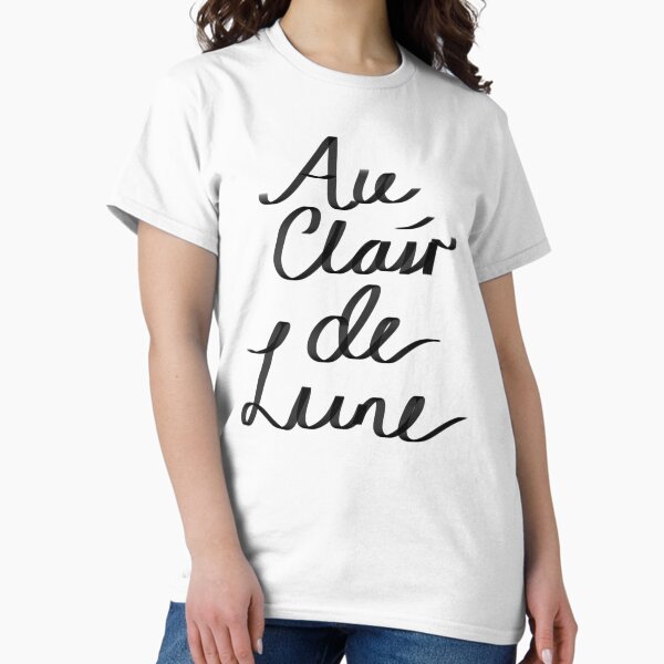 Clair De Lune T-Shirts for Sale | Redbubble