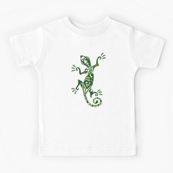 Premium Vector | Green tattoo reptile icon cartoon vector gecko lizard  animal tribal