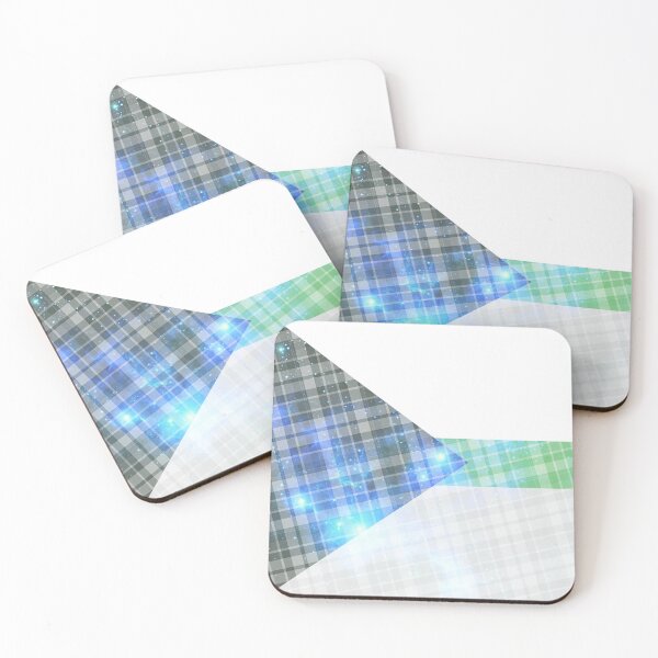 Item preview, Plaid space themed demiromantic flag  designed and sold by Jemjae1112.