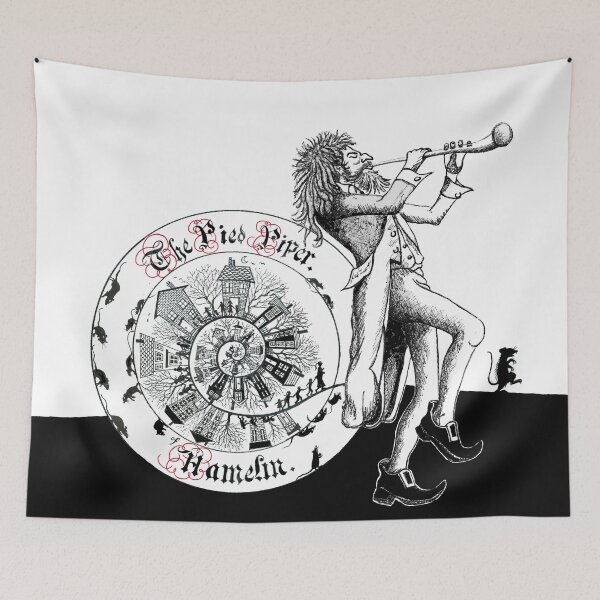 Item preview, The Pied Piper of Hamelin designed and sold by TheArtyBrit.
