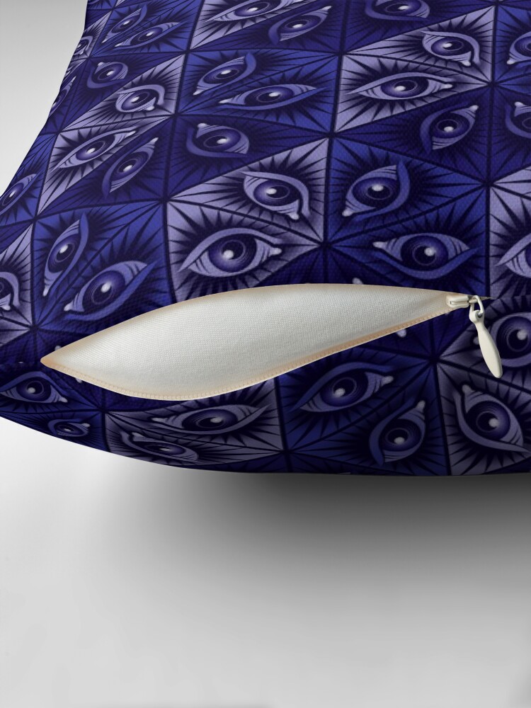 Thumbnail 2 of 4, Pillow, Sacred vision designed and sold by jabwai.
