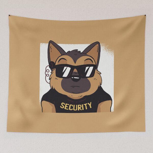 Item preview, German shepherd security designed and sold by Vanditdesigns.