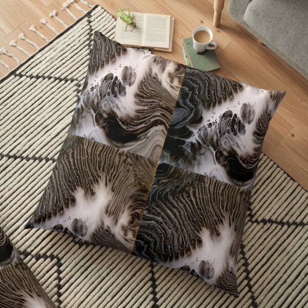 Visions Of Chocolate & Cream Floor Pillow