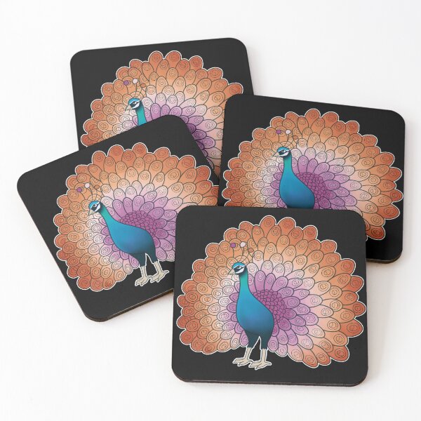 Item preview, Lesbian Pride Peacock designed and sold by celestialuka.
