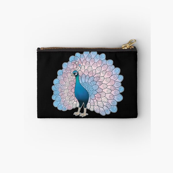 Item preview, Transgender Pride Peacock designed and sold by celestialuka.