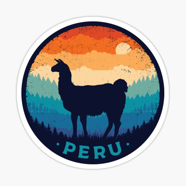 Peruvian Fabric Sticker by Art on an Island