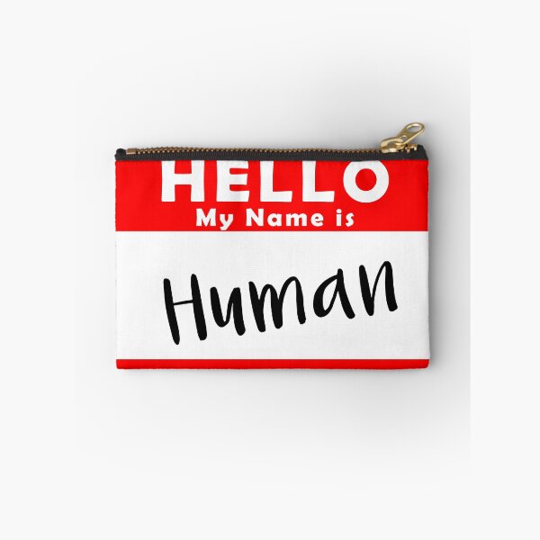 Item preview, Hello My Name is Human Left Chest designed and sold by Shanestillz.