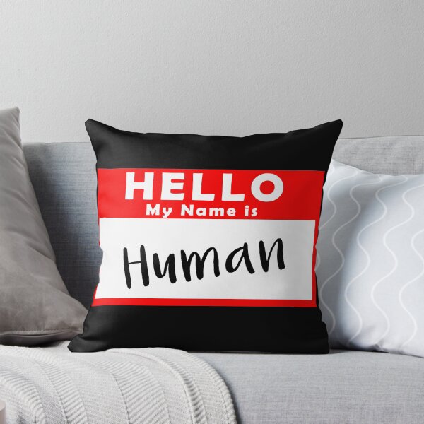 Item preview, Hello My Name is Human Left Chest designed and sold by Shanestillz.