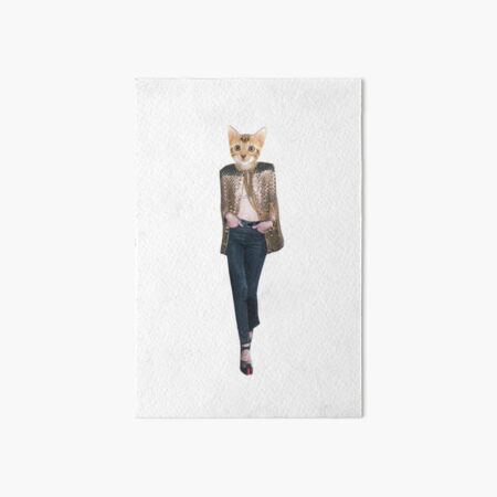 FashCat Adi Art Board Print