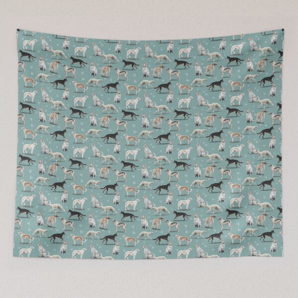Item preview, The Borzoi designed and sold by Elspeth Rose Design.