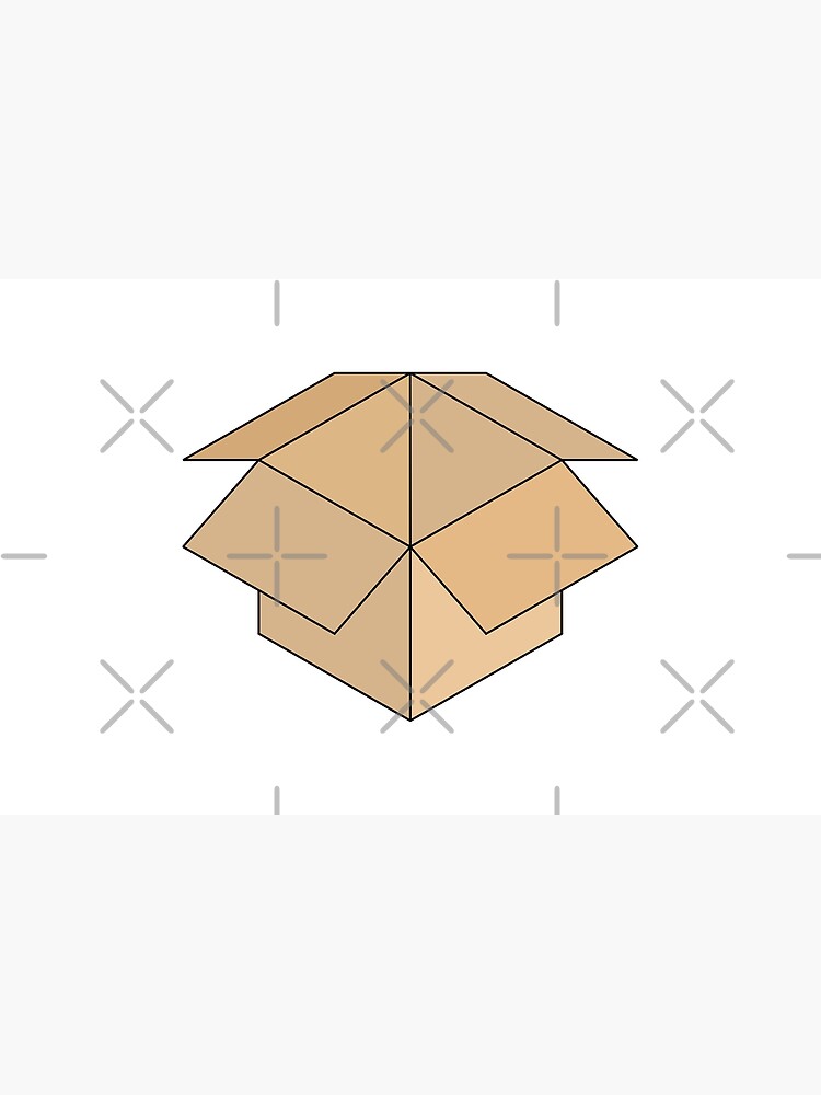 Open Box Line Drawing by THPStock