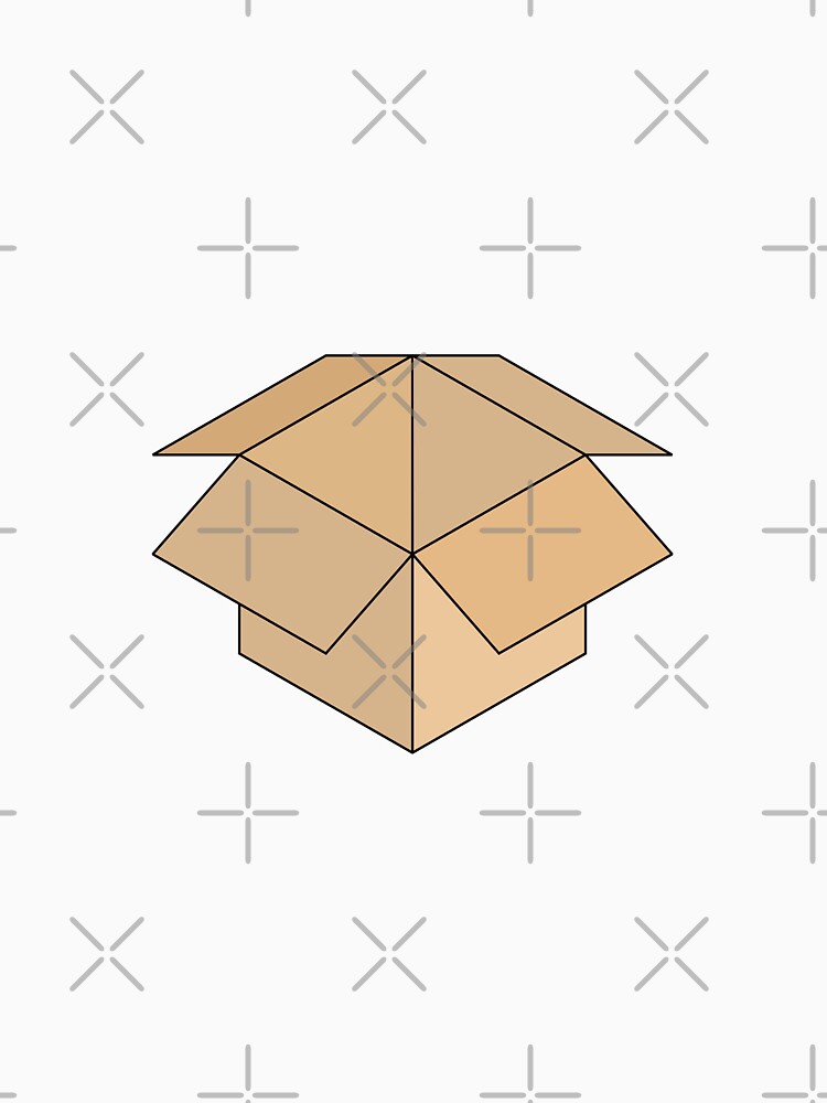 Open Box Line Drawing by THPStock