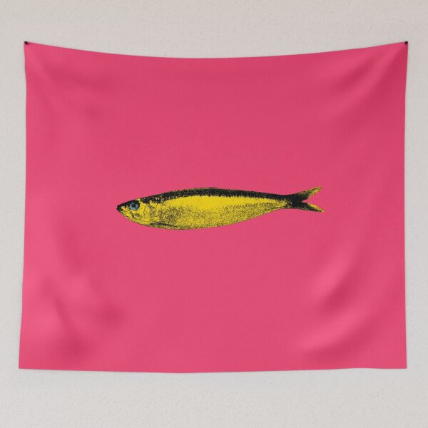 Item preview, Pink sardine designed and sold by botanical city.